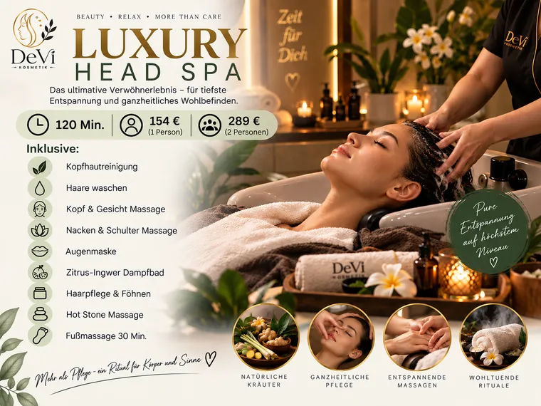 Luxury Headspa